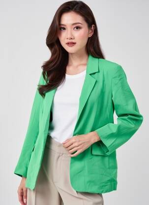 Blazer vert JACQUELINE DE YONG femme
