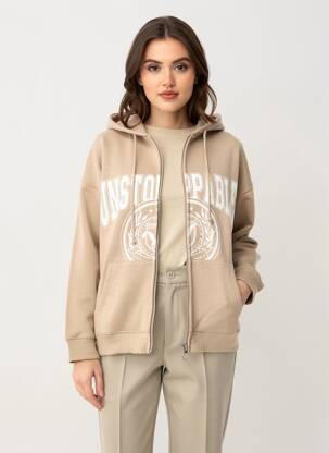 Gilet manches longues beige TALLY WEIJL femme
