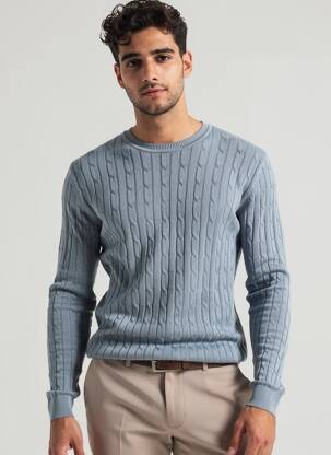 Pull manches longues manches longues bleu ONLY&SONS homme