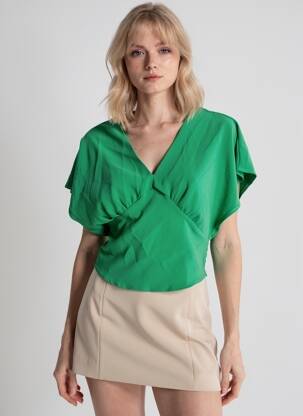 Top vert ASTRID BLACK LABEL femme