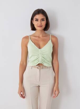 Top vert HAILYS femme