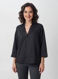Blouse noir YUGEN femme