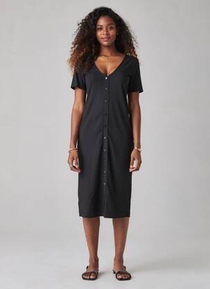 Robe longue noir VILA femme