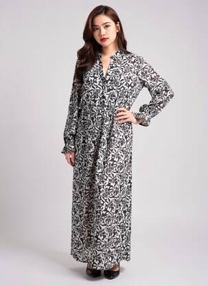 Robe longue noir VERO MODA femme