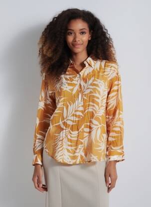 Chemisier marron VILA femme