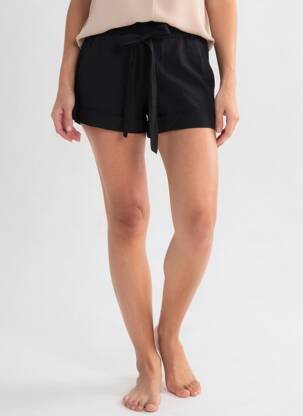 Short noir HAILYS femme