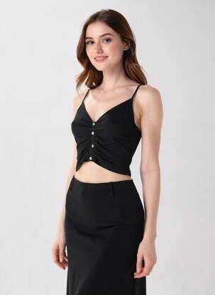 Top noir HAILYS femme