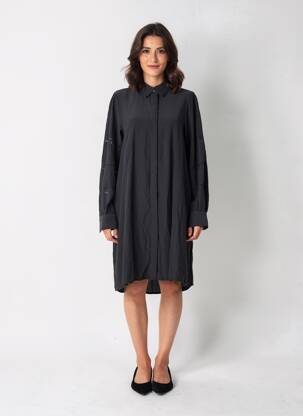 Robe mi-longue noir VILA femme