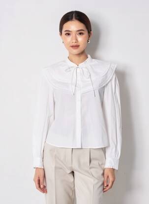 Chemisier blanc MANGO femme