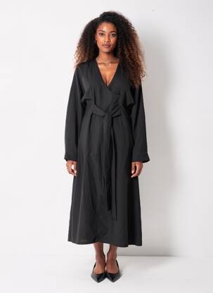 Robe longue noir ASTRID BLACK LABEL femme
