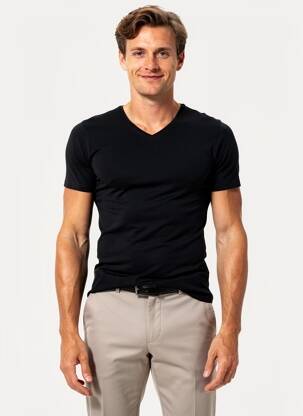 T-shirt noir BRUCE & BUTLER  homme