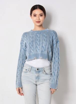 Pull bleu LOAVIES femme