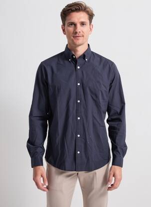 Chemise manches longues bleu JACK & JONES homme
