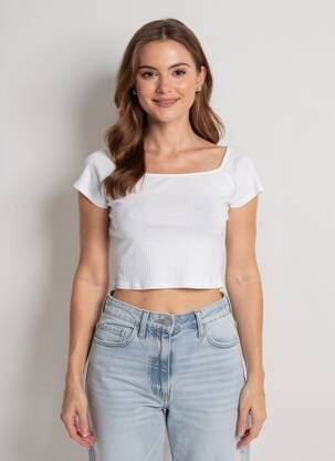 T-shirt blanc TALLY WEIJL femme