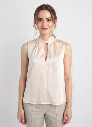 Blouse beige MANGO femme