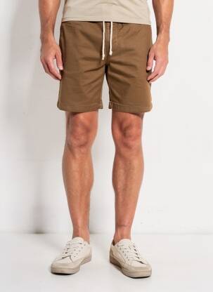 Short marron BRUCE & BUTLER  homme
