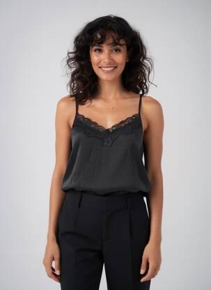 Top noir JACQUELINE DE YONG femme
