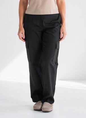 Pantalon droit taille haute taille haute noir VERO MODA femme