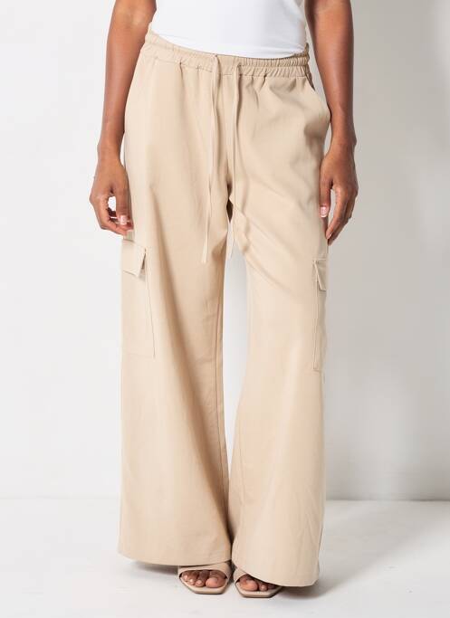 Pantalon cargo beige HAILYS femme