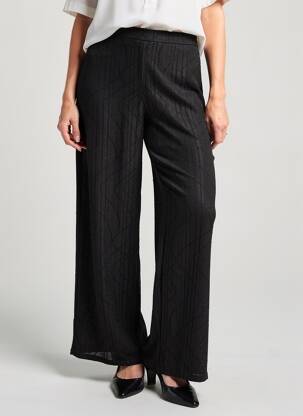 Pantalon large coupe large noir VERO MODA femme