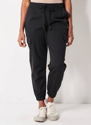 Pantalon cargo noir VERO MODA femme