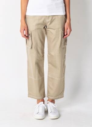Pantalon cargo beige ONLY femme