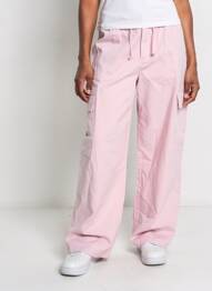 Pantalon cargo taille normale taille normale violet ONLY femme