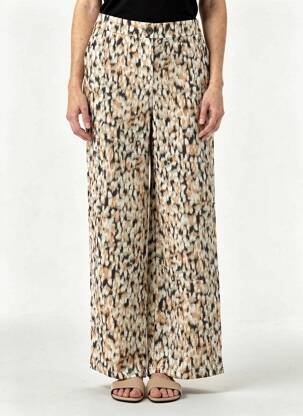 Pantalon droit coupe droite beige VERO MODA femme