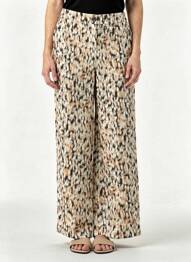Pantalon droit coupe droite beige VERO MODA femme