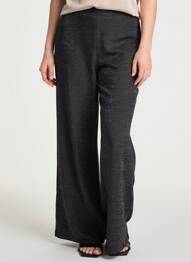 Pantalon droit noir NOOR BY NORA GHARIB femme