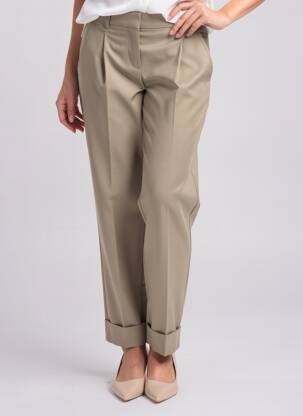 Pantalon droit gris JJXX femme