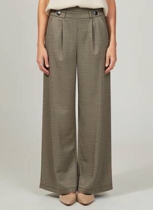 Pantalon droit gris JACQUELINE DE YONG femme