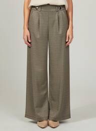 Pantalon droit gris JACQUELINE DE YONG femme