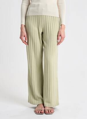 Pantalon flare vert ONLY femme