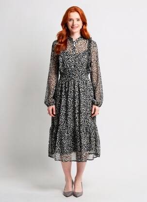 Robe longue noir VERO MODA femme