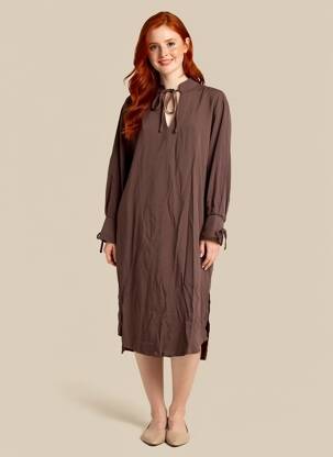 Robe longue violet YUGEN femme