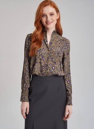 Chemisier marron VERO MODA femme