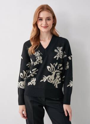Pull noir ONLY femme