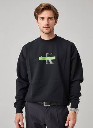 Pull noir CALVIN KLEIN homme
