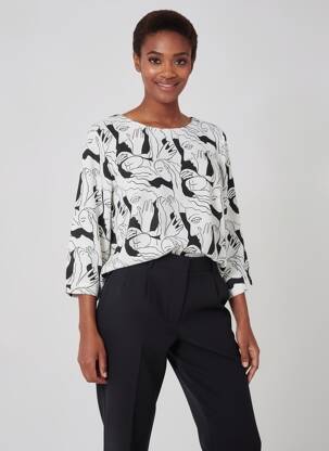 Chemisier blanc OPUS femme