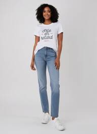T-shirt blanc MONSIEUR TSHIRT femme
