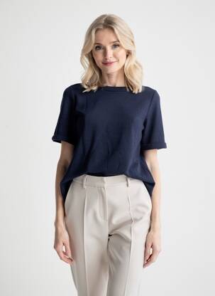 T-shirt bleu STREET ONE femme