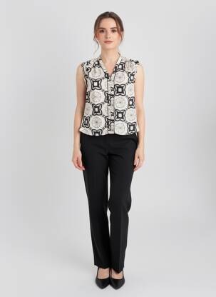 Blouse blanc MORGAN femme