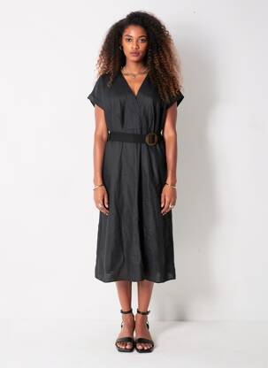 Robe courte noir MANGO femme