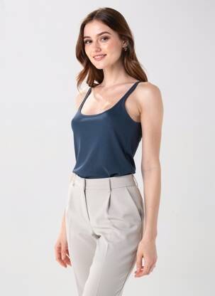 Débardeur bleu OPUS femme