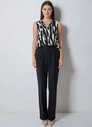 Blouse noir STREET ONE femme