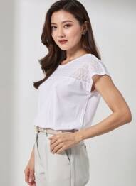 T-shirt blanc STREET ONE femme