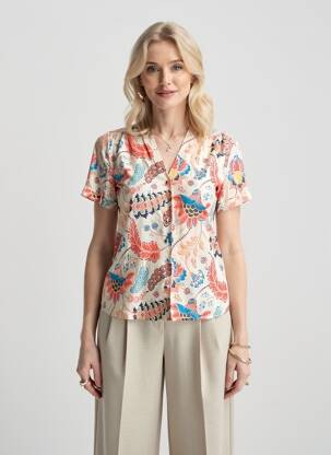 Chemisier beige VERO MODA femme