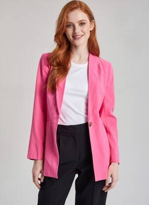 Blazer rose ONLY femme