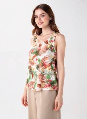 Blouse beige VERO MODA femme